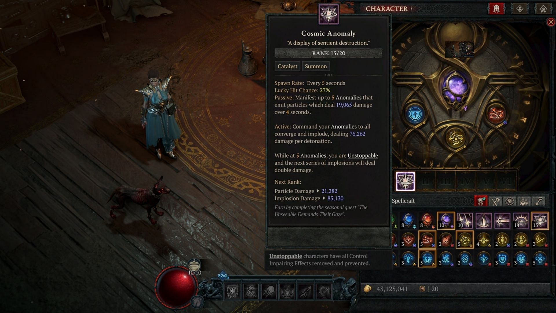 Cosmic Anomaly is easily my favorite of the Catalysts (Image via Blizzard Entertainment)